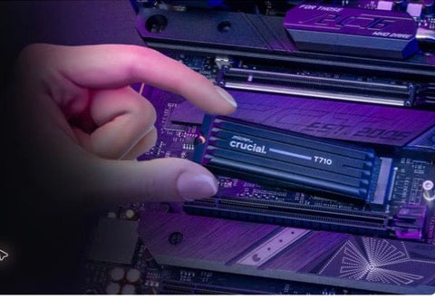 Crucial T710 4TB PCIe Gen5 NVMe M.2 SSD