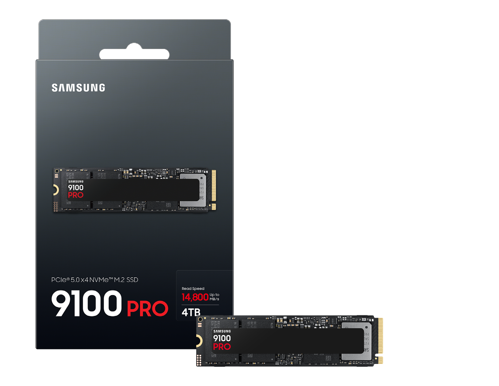 Samsung 9100 PRO 4TB PCIe 5.0 NVMe M.2 SSD