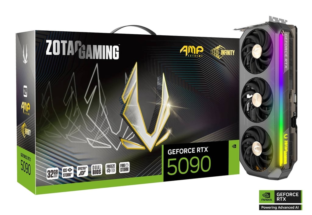 ZOTAC GAMING GeForce RTX 5090 AMP Extreme INFINITY 32GB